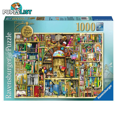 Ravensburger The Bizarre Bookshop 2 1000 Piece Jigsaw Puzzle - Ravensburger - Tabletop Jigsaw Puzzle GTIN/EAN/UPC: 4005556193141