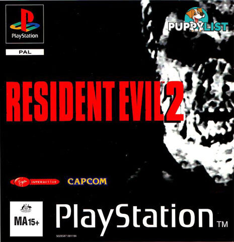 Resident Evil 2 [Pre-Owned] (PS1) - Capcom - Retro PS1 Software