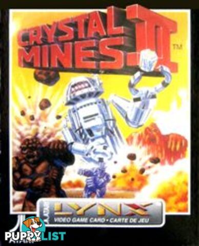 Crystal Mines II (Atari Lynx) - Atari - Retro Lynx Software GTIN/EAN/UPC: 077000021427