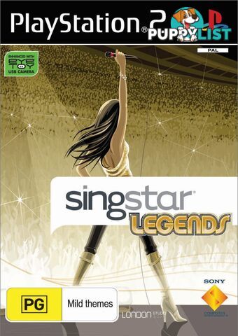 Singstar Legends [Pre-Owned] (PS2) - Retro PS2 Software GTIN/EAN/UPC: 711719699378