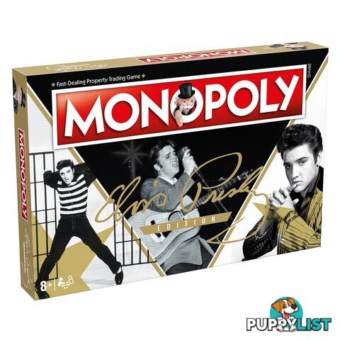 Monopoly Elvis Edition Board Game - Winning Moves - Tabletop Board Game GTIN/EAN/UPC: 5036905040143