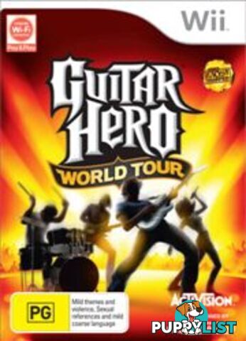 Guitar Hero: World Tour [Pre-Owned] (Wii) - Activision - P/O Wii Software GTIN/EAN/UPC: 5030917063671