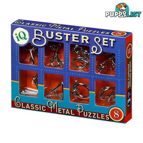 Classic Metal Puzzles Set of 8 - Cheatwell Games - Tabletop Board Game GTIN/EAN/UPC: 5015766002767