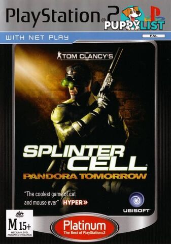 Tom Clancy's Splinter Cell Pandora Tomorrow [Pre-Owned] (PS2) - Retro PS2 Software