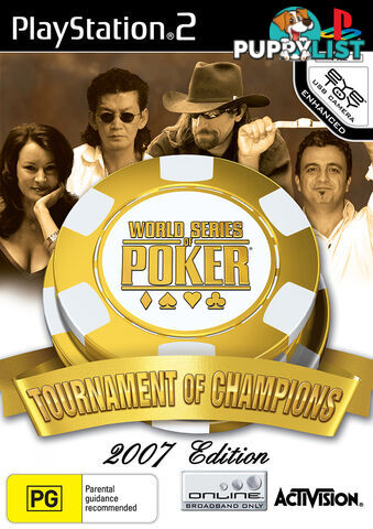 World Series of Poker Tournament of Champions [Pre-Owned] (PS2) - Retro PS2 Software GTIN/EAN/UPC: 5030917040481