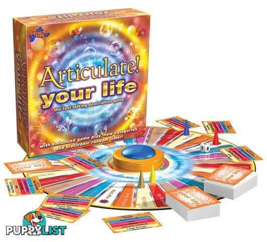 Articulate Your Life Board Game - Ventura Games ART 005 - Tabletop Board Game GTIN/EAN/UPC: 9313612001015