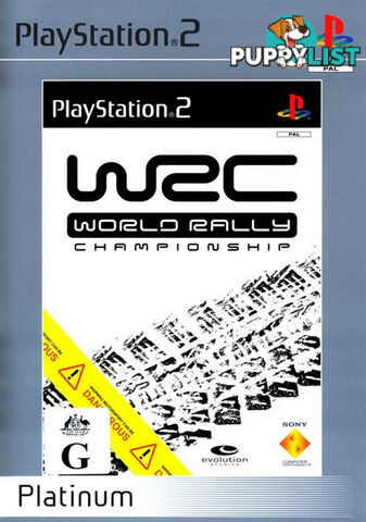 WRC World Rally Championship [Pre-Owned] (PS2) - Retro PS2 Software GTIN/EAN/UPC: 711719320920