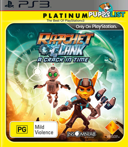 Ratchet & Clank: A Crack in Time [Pre-Owned] (PS3) - Sony Interactive Entertainment - Retro P/O PS3 Software GTIN/EAN/UPC: 711719138952