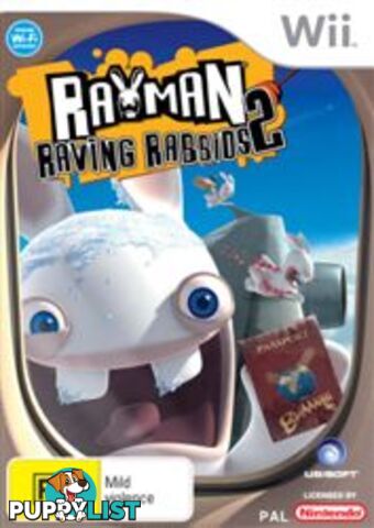 Rayman: Raving Rabbids 2 [Pre-Owned] (Wii) - Ubisoft - P/O Wii Software GTIN/EAN/UPC: 3307210327741