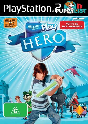 EyeToy: Play Hero [Pre-Owned] (PS2) - Retro PS2 Software GTIN/EAN/UPC: 711719752752