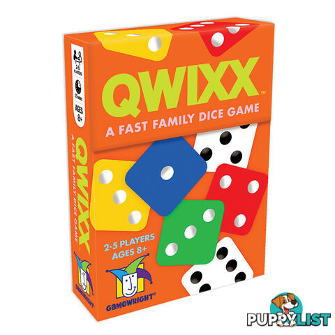 Qwixx Dice Game - Gamewright GWR1201 - Tabletop Dice Game GTIN/EAN/UPC: 759751012014