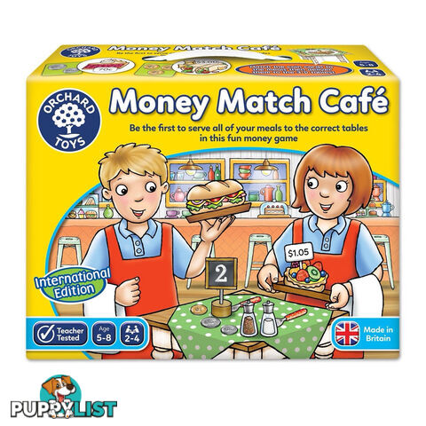 Orchard Toys Money Match Cafe Card Game - Orchard Toys - Tabletop Board Game GTIN/EAN/UPC: 5011863103611