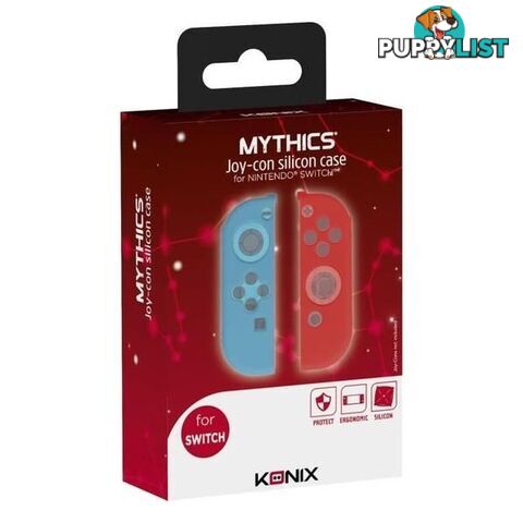 Konix Joy Con Silicon Grip - Konix - Switch Accessory GTIN/EAN/UPC: 3328170273763