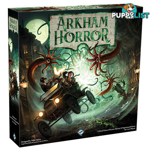 Arkham Horror Third Edition Board Game - Fantasy Flight Games - Tabletop Board Game GTIN/EAN/UPC: 841333107147