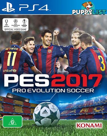 Pro Evolution Soccer 2017 [Pre-Owned] (PS4) - Konami - P/O PS4 Software GTIN/EAN/UPC: 4012927102442