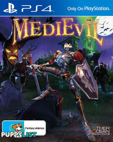 MediEvil [Pre-Owned] (PS4) - Sony Interactive Entertainment - P/O PS4 Software GTIN/EAN/UPC: 711719945505