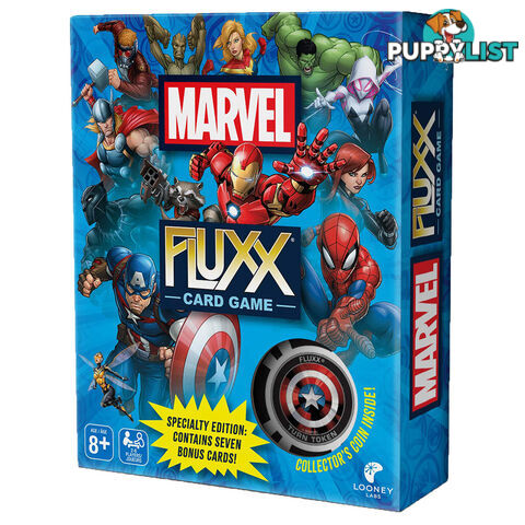 Fluxx Marvel Board Game - Looney Labs - Tabletop Board Game GTIN/EAN/UPC: 857848004857