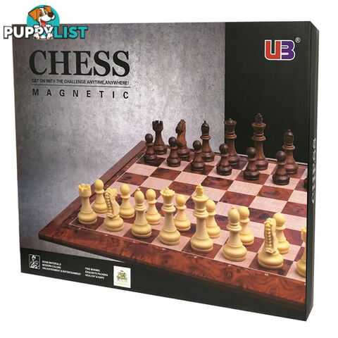 Magnetic Chess & Checkers Board Game - Puzzles & Games - Tabletop Board Game GTIN/EAN/UPC: 9331863001776