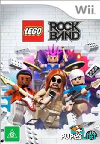 LEGO Rock Band [Pre-Owned] (Wii) - P/O Wii Software GTIN/EAN/UPC: 9325336061404