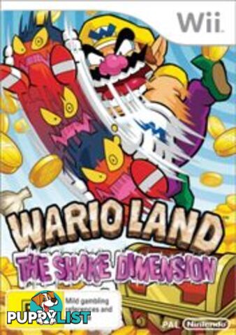 Wario Land: The Shake Dimension [Pre-Owned] (Wii) - Nintendo - P/O Wii Software GTIN/EAN/UPC: 045496901172