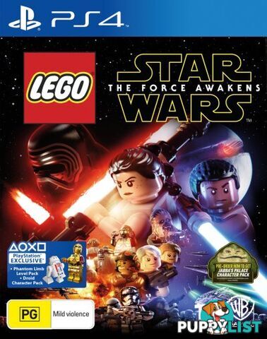 LEGO Star Wars: The Force Awakens (PS4) - Warner Bros. Interactive Entertainment - PS4 Software GTIN/EAN/UPC: 9325336201848