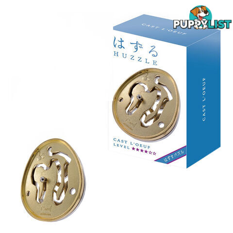 Hanayama Level 4 L'Ouef Leouf Cast Puzzle - Hanayama Co.,LTD. - Tabletop Puzzle Game GTIN/EAN/UPC: 779090900100