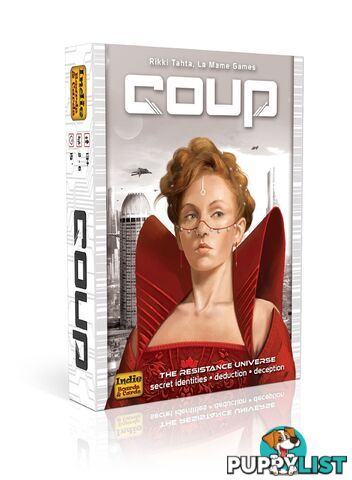 Coup Card Game - Indie Boards & Cards - Tabletop Card Game GTIN/EAN/UPC: 722301926246