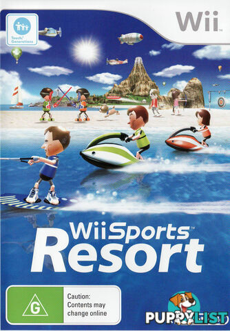 Wii Sports Resort [Pre-Owned] (Wii) - Nintendo - P/O Wii Software GTIN/EAN/UPC: 045496901509