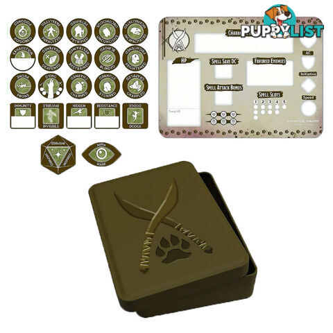 Dungeons & Dragons Ranger Class Token Set - Gale Force Nine - Tabletop Role Playing Game GTIN/EAN/UPC: 9420020251137