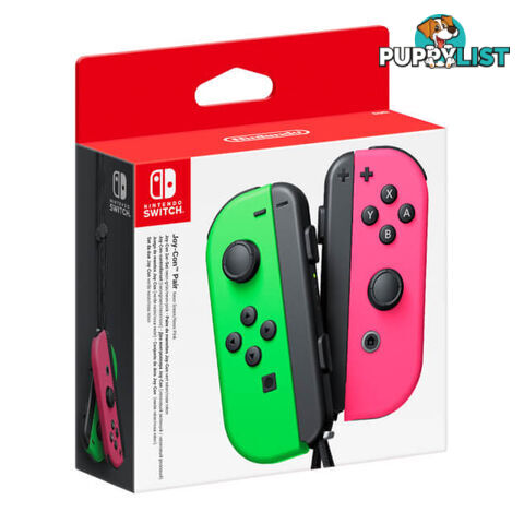 Nintendo Switch Joy-Con Neon Green & Pink Controller Set - Nintendo - Switch Accessory GTIN/EAN/UPC: 045496430795