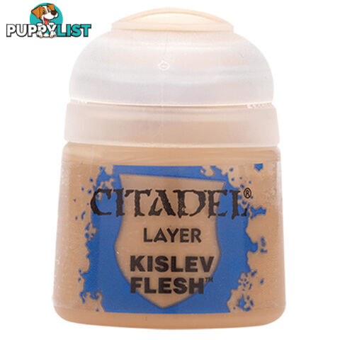 Citadel 12ml Layer Paint (Kislev Flesh) - Games Workshop - Tabletop Miniatures GTIN/EAN/UPC: 5011921027668