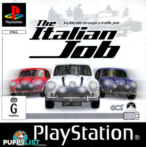 The Italian Job [Pre-Owned] (PS1) - Retro PS1 Software