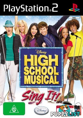 High School Musical Sing It [Pre-Owned] (PS2) - Retro PS2 Software GTIN/EAN/UPC: 8717418135096