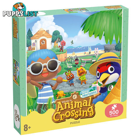 Animal Crossing New Horizons 500 Piece Jigsaw Puzzle - Winning Moves - Tabletop Jigsaw Puzzle GTIN/EAN/UPC: 5053410004705