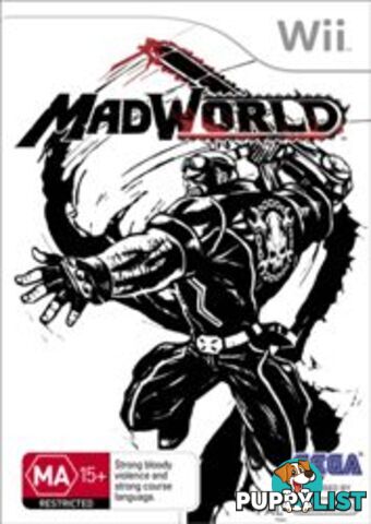 Madworld [Pre-Owned] (Wii) - SEGA - P/O Wii Software GTIN/EAN/UPC: 5060138442436