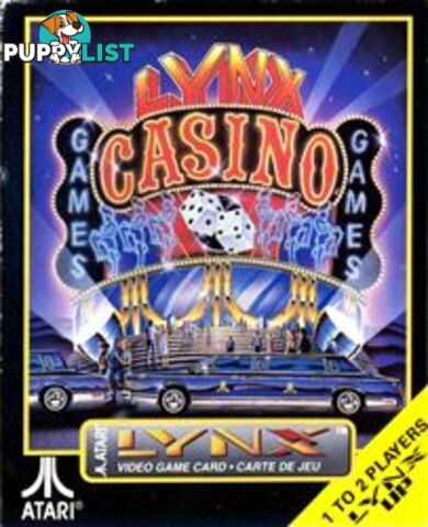 Casino Games (Atari Lynx) - Atari - Retro Lynx Software GTIN/EAN/UPC: 077000502995