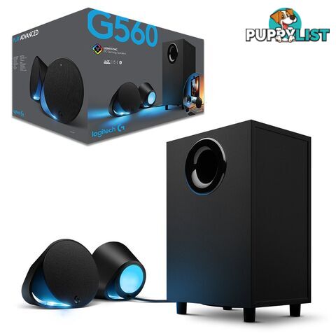 Logitech G560 Lightsync PC Gaming Speakers - Logitech - PC Accessory GTIN/EAN/UPC: 097855136114