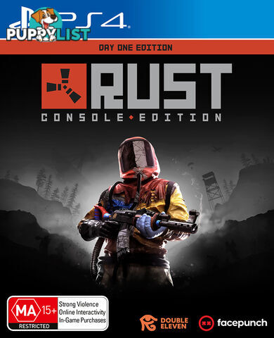 Rust Day One Edition (PS4) - Double Eleven - PS4 Software GTIN/EAN/UPC: 4020628723361