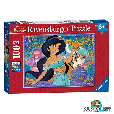 Ravensburger Aladdin Princess Jasmine 100 Piece XXL Jigsaw Puzzle - Ravensburger - Tabletop Jigsaw Puzzle GTIN/EAN/UPC: 4005556104093