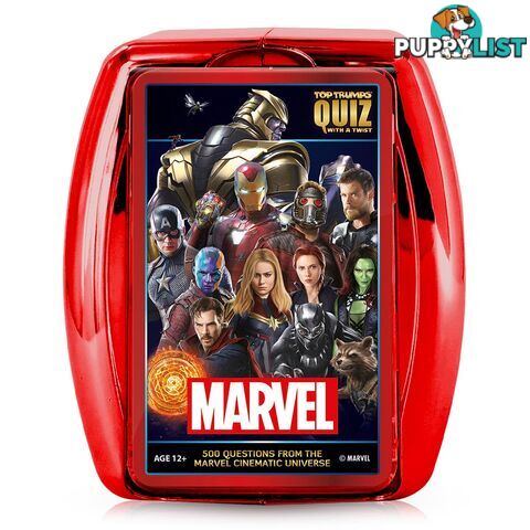 Top Trumps: Marvel Cinematic Universe Quiz - Winning Moves - Tabletop Card Game GTIN/EAN/UPC: 5036905035897