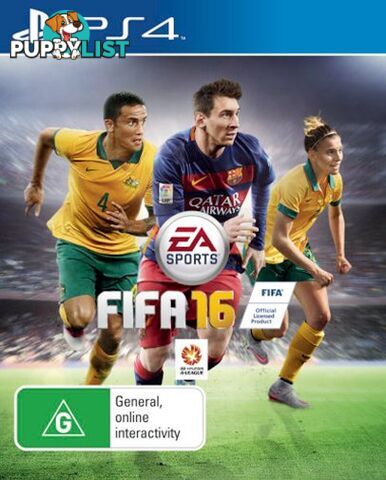 FIFA 16 [Pre-Owned] (PS4) - Electronic Arts - P/O PS4 Software GTIN/EAN/UPC: 5030945112877