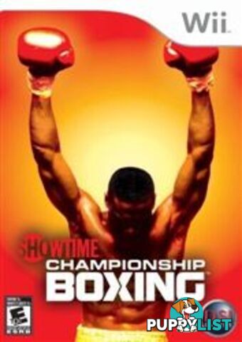 Showtime Championship Boxing [Pre-Owned] (Wii) - Red Ant - P/O Wii Software GTIN/EAN/UPC: 5060034555452