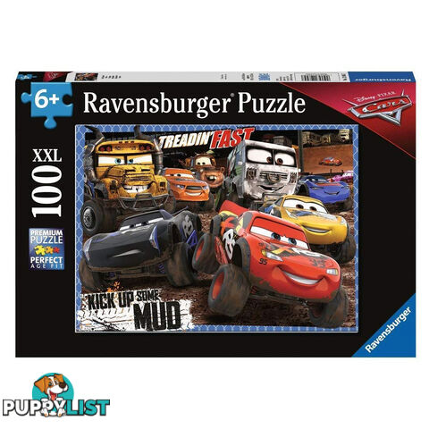 Ravensburger Disney Pixars Cars Mudders 100 Piece XXL Jigsaw Puzzle - Ravensburger - Tabletop Jigsaw Puzzle GTIN/EAN/UPC: 4005556128457