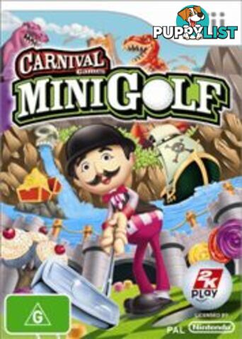 Carnival Games Mini Golf [Pre-Owned] (Wii) - 2K Play - P/O Wii Software GTIN/EAN/UPC: 5026555042888