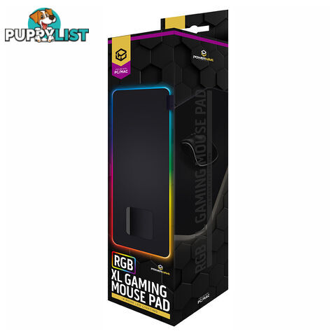 Powerwave RGB XL Black Mouse Pad - Powerwave - PC Accessory GTIN/EAN/UPC: 9338176023860