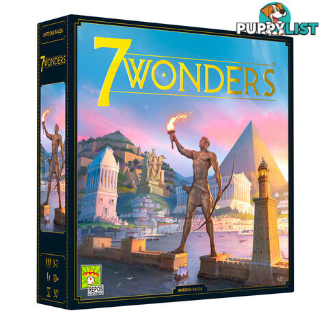 7 Wonders New Edition Board Game - Repos Production - Tabletop Board Game GTIN/EAN/UPC: 5425016924006