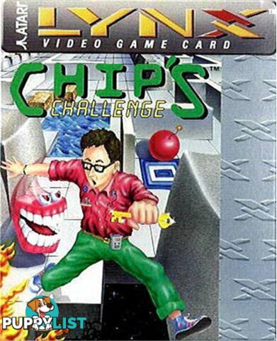 Chip's Challenge (Atari Lynx) - Atari - Retro Lynx Software GTIN/EAN/UPC: 077000020444