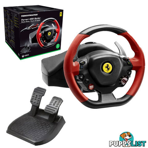 Thrustmaster Ferrari 458 Spider Racing Wheel for Xbox One / Xbox Series X - Thrustmaster XB1THFRSP - Racing Simulation GTIN/EAN/UPC: 3362934401740