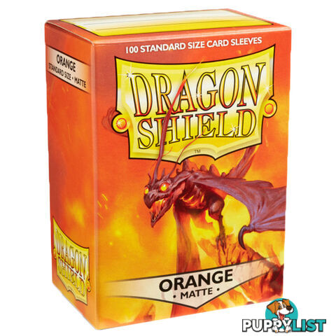 Dragon Shield Usaqin Matte Orange Sleeves 100 Pack - Arcane Tinmen Aps - Tabletop Trading Cards Accessory GTIN/EAN/UPC: 5706569110130