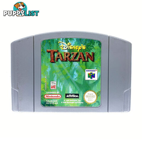 Tarzan [Pre-Owned] (N64) - Activision REF64TARZAN - Retro N64 Software